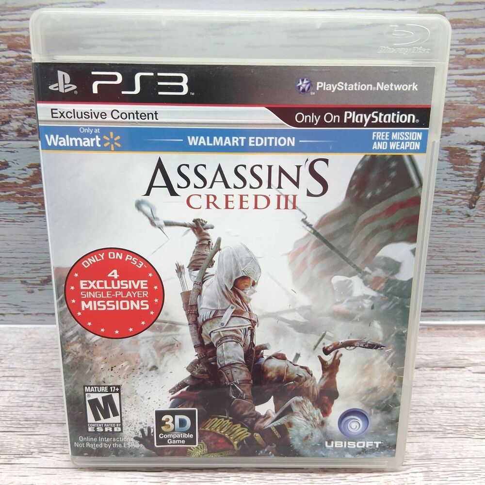 Lot of 3 PlayStation 3 Assassins Creed Games (IV Black Flag - III - Revelation) - Picture 2 of 13